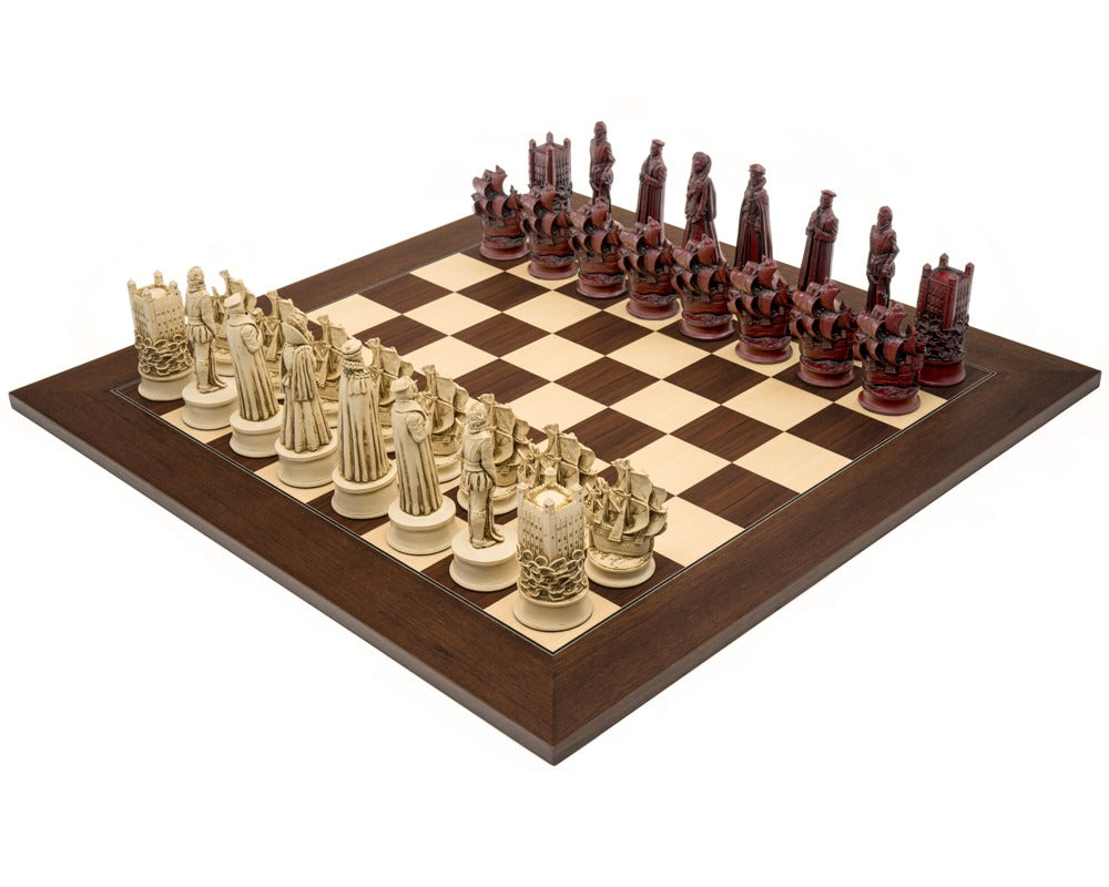 Berkeley Chess Elizabethan Cardinal Palisander Grand Skaksæt