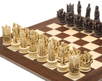 Berkeley Chess Elizabethan Grand Skaksæt i Russet og Palisander