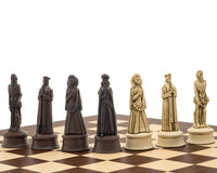 Berkeley Chess Elizabethan Grand Skaksæt i Russet og Palisander