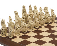Berkeley Chess Royal Beasts Russet- og Palisander Grand Skaksæt