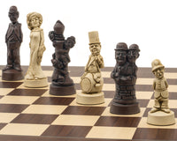 Berkeley Chess Movie Stars Grand Skaksæt i Russet og Palisander
