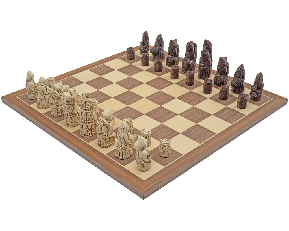 Berkeley Chess Medieval Russet & Walnut Skaksæt