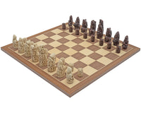 Berkeley Chess Medieval Russet & Walnut Skaksæt