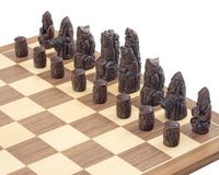 Berkeley Chess Medieval Russet & Walnut Skaksæt