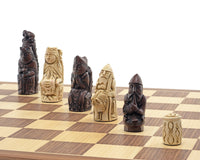 Berkeley Chess Medieval Russet & Walnut Skaksæt