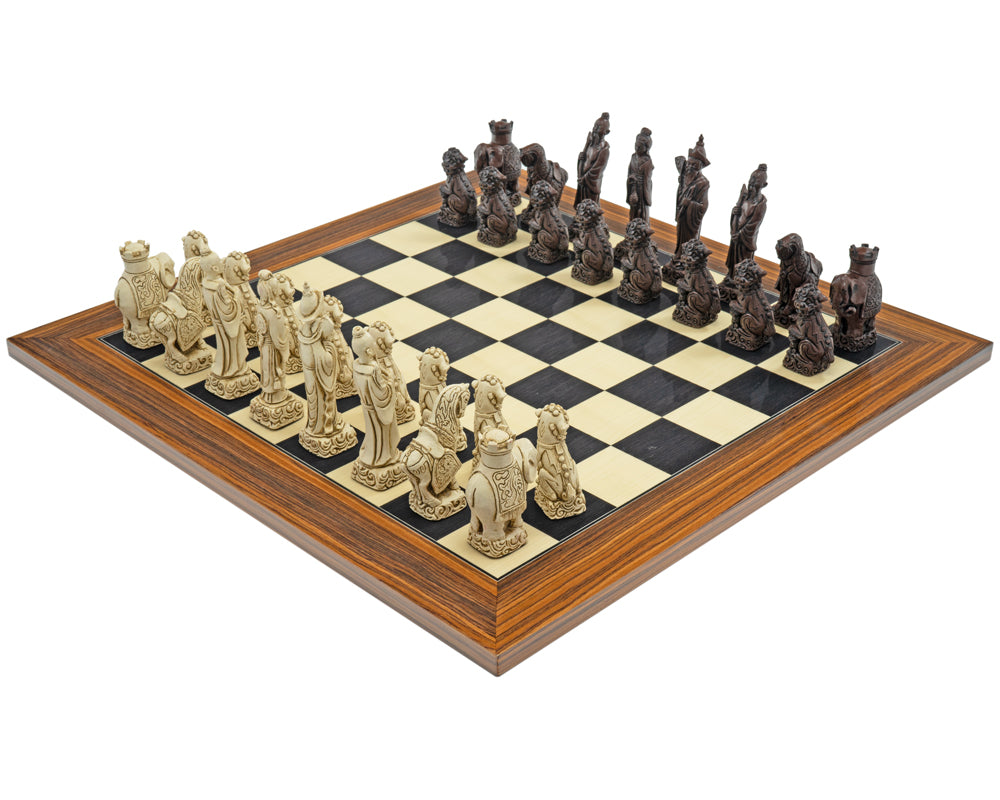 Berkeley Chess Mandarin Russet Palisander Skaksæt
