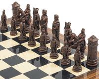 Berkeley Chess Roman skaksæt i metal og palisander