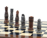Berkeley Chess Victoriansk metal- og palisander-skaksæt
