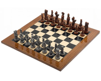 Berkeley Chess Filmstjerner Grand Skaksæt i metal og palisander