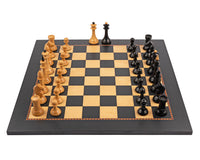 Rechapados Ferrer The Queen's Gambit Officielt 50 cm Skaksæt med Opbevaringsæske til skakbrikker