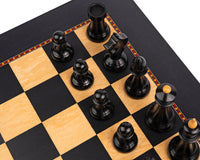 Rechapados Ferrer The Queen's Gambit Officielt 50 cm Skaksæt med Opbevaringsæske til skakbrikker