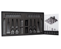 Skyline Premium metal-skakbrikker – San Francisco-udgave