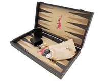 Manopoulos Orientalsk kirsebærblomst Backgammon-sæt